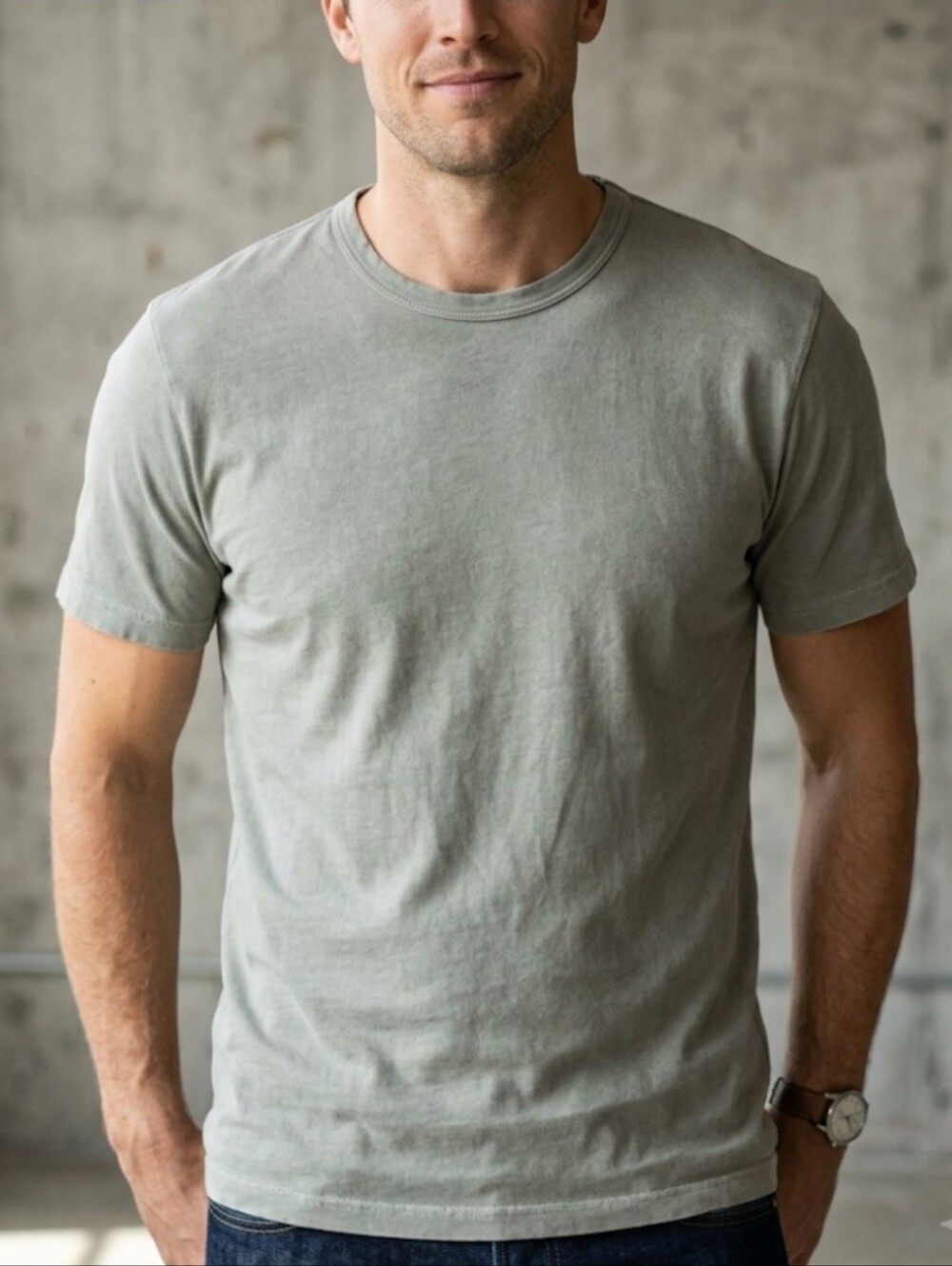 Taylor Stitch Men's Size XL (46)Organic Cotton Short Sleeve Crew